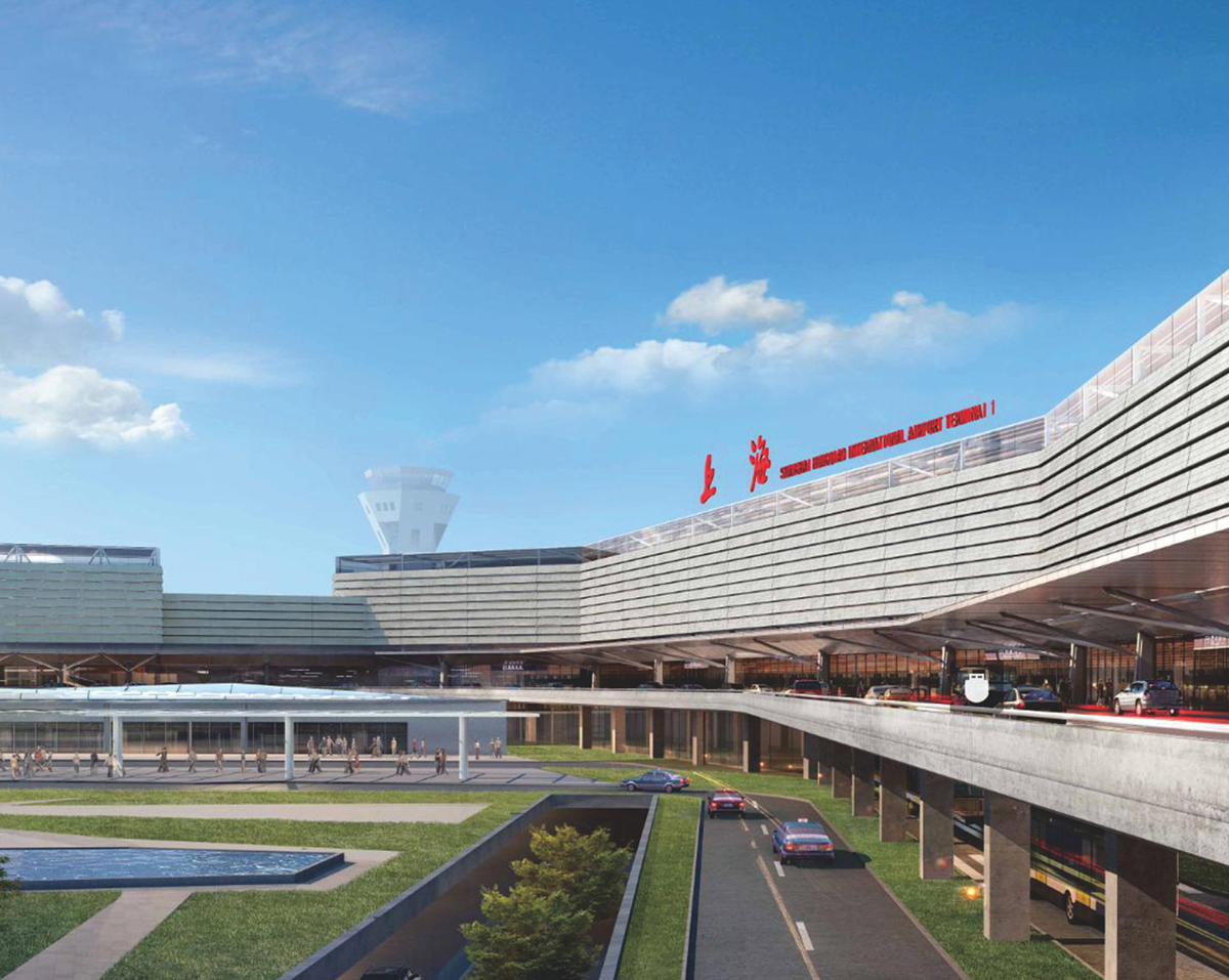 上海虹桥国际机场t 1航站楼